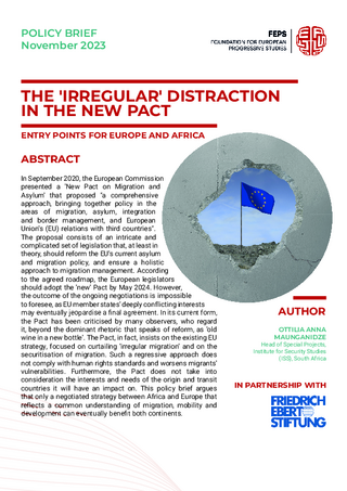 The "irregular" distraction in the new pact